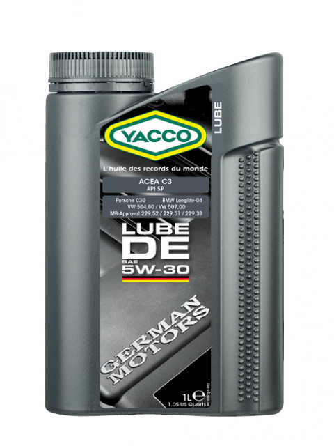 Масло моторное YACCO LUBE DE 5W30 (1 L)